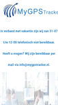 Mobile Screenshot of mygpstracker.nl